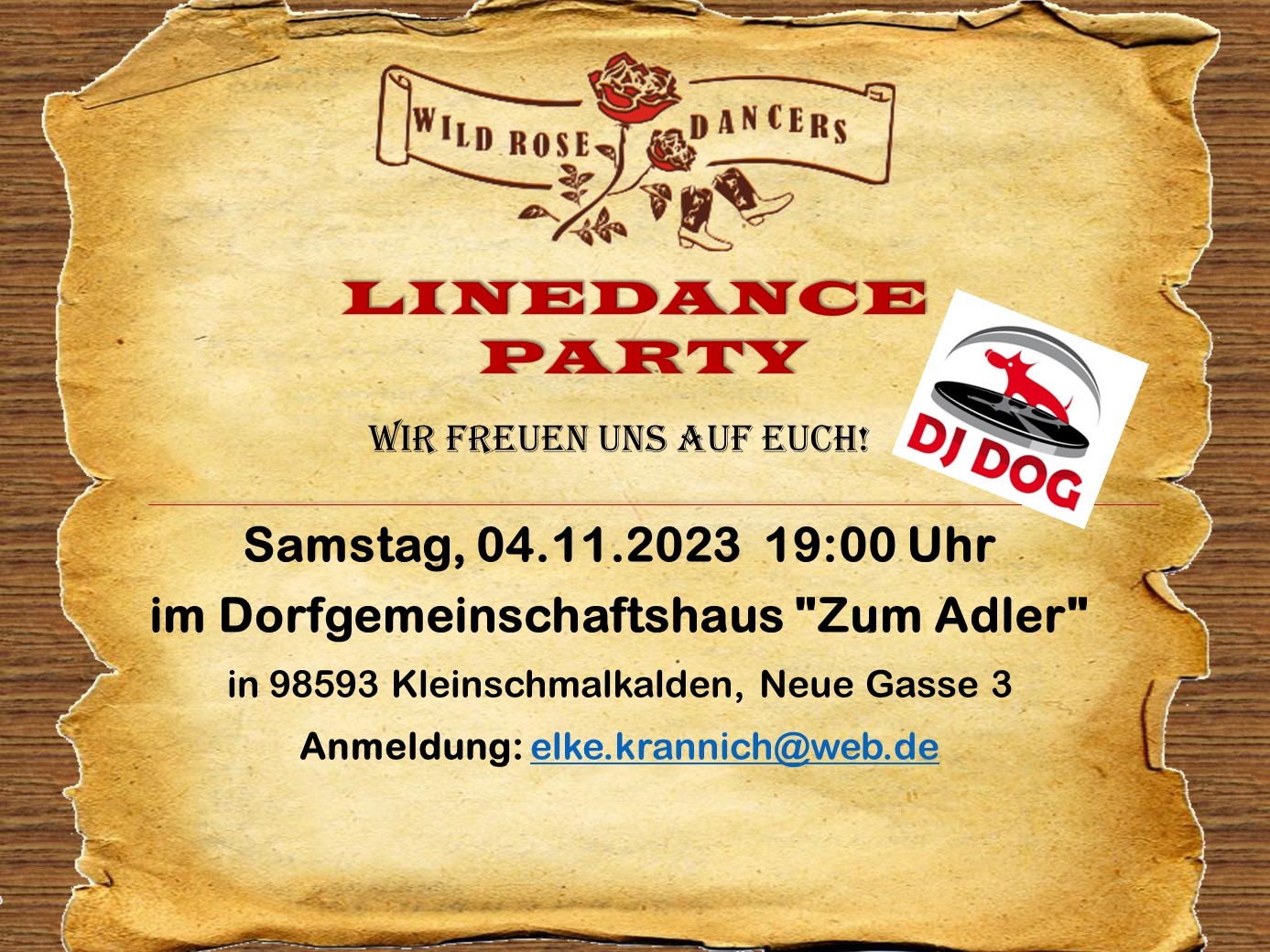 Linedanceparty 2023 Kleinschmalkalden